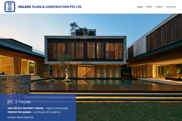 Holden Tiling & Construction Pte Ltd