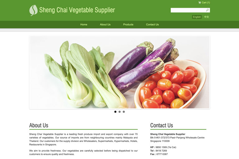 Sheng Chai Vegetable Supplier